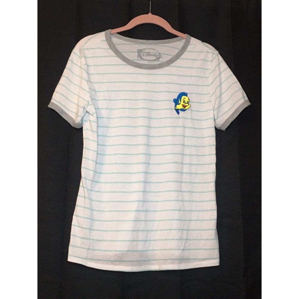 Disney Little Mermaid Flounder Shirt